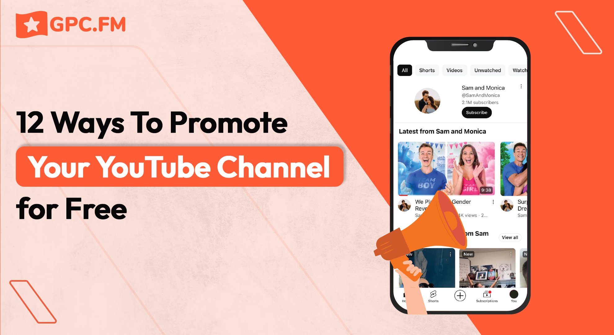 12 Ways To Promote Your YouTube Channel for Free
