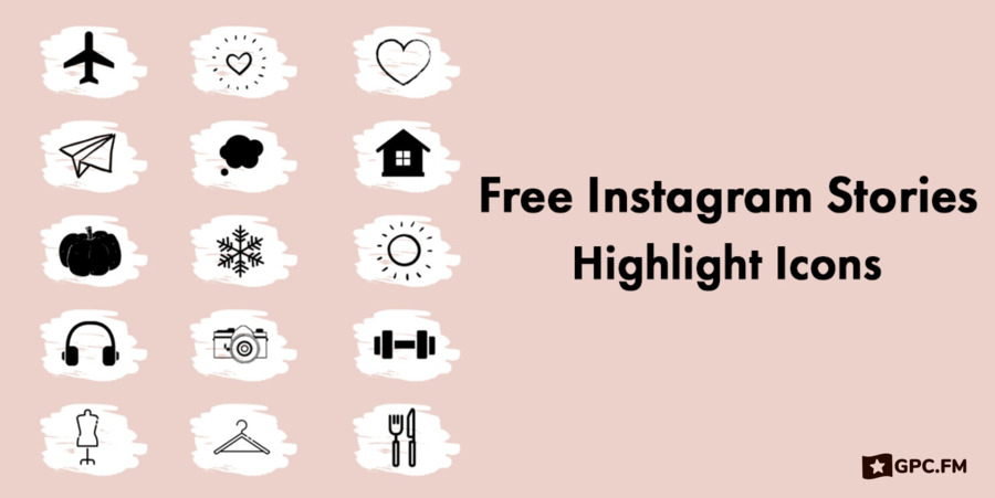 Free Instagram Stories Highlight Icons