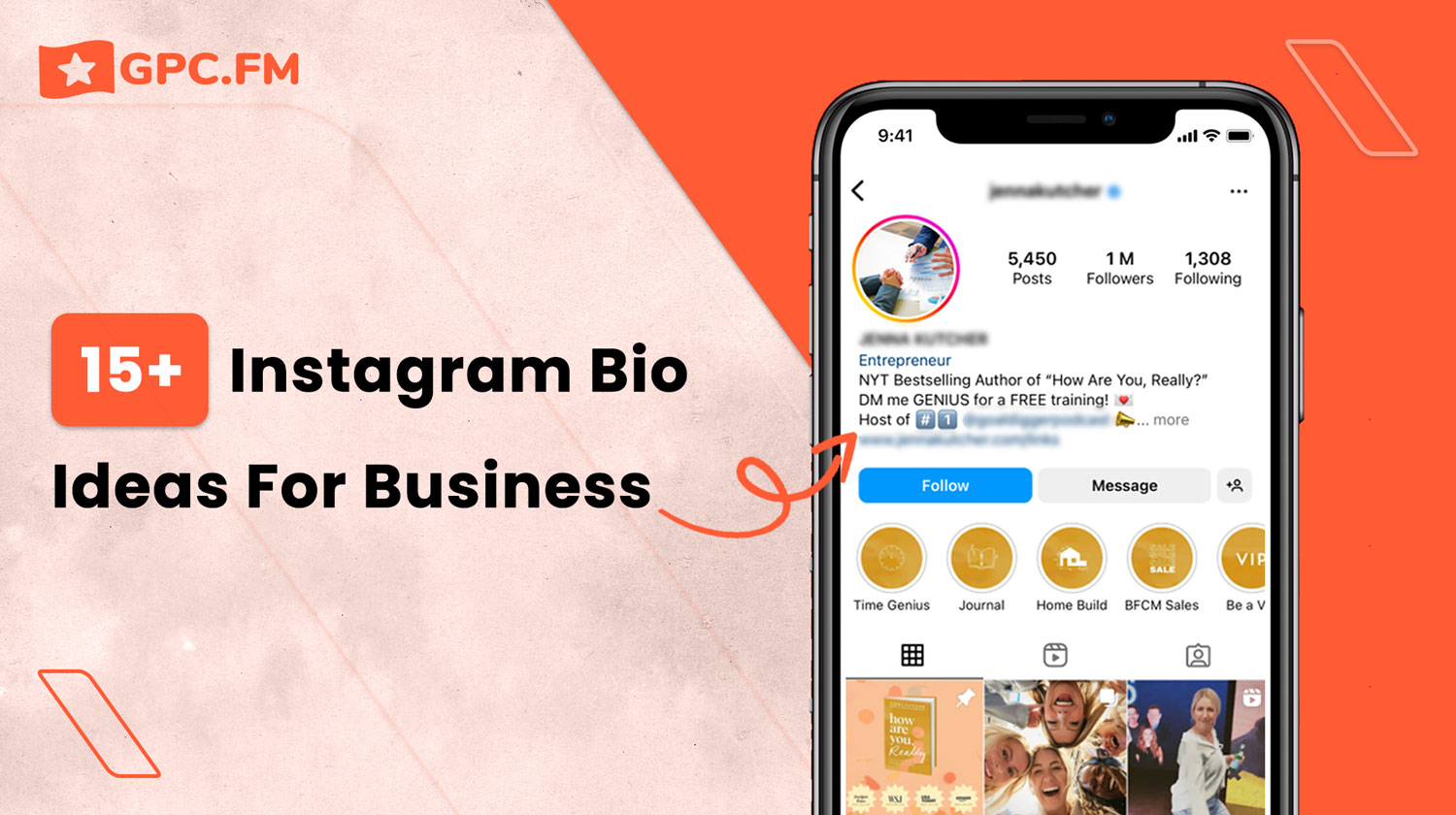15+ Instagram Bio Ideas For Business | GPC.fm