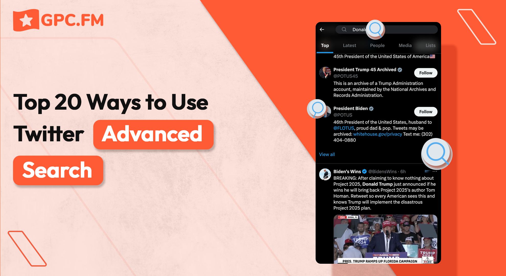 Top 20 Ways to Use Twitter Advanced Search